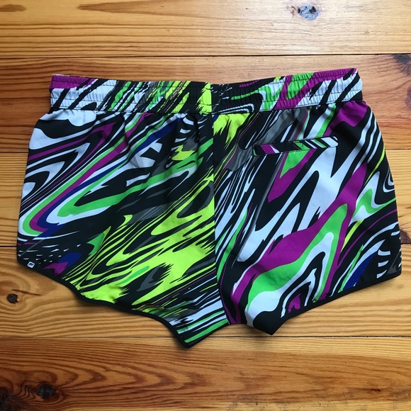 Fabletics Multi-Colored Running Shorts, EUC, M - Picture 2 of 12